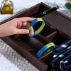 1000 Pack Blue & Yellow Silicone Wristband Bracelets - Blue & Yellow Ribbon Awareness Bracelets for Support Ukraine Conflict & Down Syndrome Awareness  Perfect for Fundraisers view 3