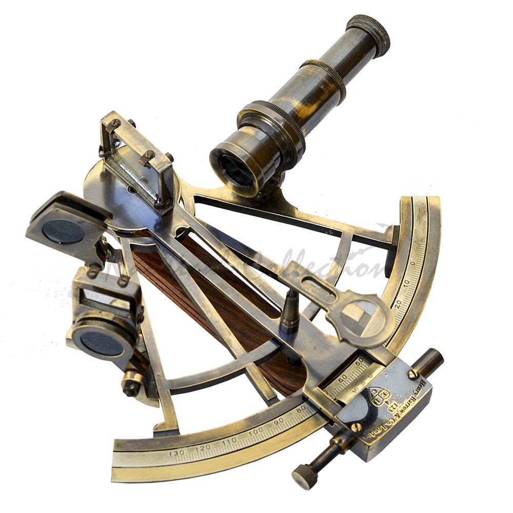 NAUTICAL COLLECTION "Henry Barrow & Co. London Replica Sextant Nautical Vintage Antique Style