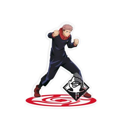 ABYSTYLE Jujutsu Kaisen Itadori 4" Acryl Acrylic Stand Model Figure Anime Manga Desktop Accessories Merch Gift