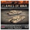 Flames of War: British Churchill GC 3-Inch Gun Troop (Mid-War) BBX67 view 1