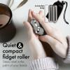 ONO Roller - Handheld Fidget Toy for Adults | Help Relieve Stress, Anxiety, Tension | Promotes Focus, Clarity | Compact, Portable Design (Natural, Full Size - Stainless Steel) view 2