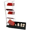 C4Labs 10" Tall Dice Tower & Basic Tray - Colour Lux Pearl - Color Options (Orange) view 1