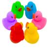 The Dreidel Company Classic Rubber Duck Toy Duckies for Kids, Six Solid Colors, Bath Birthday Gifts Baby Showers Classroom Summer Beach and Pool Activity, 2" (500-Pack) view 4