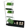 C4Labs 10" Tall Dice Tower & Basic Tray - Colour Lux Pearl - Color Options (Green) view 1