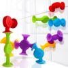 BUNMO Bath Toys Suction - Connect, Build, Create - Bath Toys - Hours of Fun & Creativity - Fine Motor Skills - Stimulating Sensory Toys - Non-Mouthable Toy 3+ - Textured 44 Pack view 1