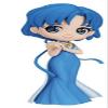 Banpresto Sailor Moon Eternal Q posket PRINCESS MERCURY Normal PVC Figure 14cm view 1