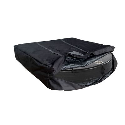 Global Storage Poker Table Storage Bag, Folding Poker Table Cover, 600D Heavy Duty Oxford Fabric, Black, 43.3''x7.9''x43.3''