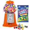 Gumball Machine Halloween Candy - for Kids 8.5" - Coin Operated Toy Bank - Dubble Bubble Red Gum Machine Classic Red Style Includes 45 Gum Balls - Kids Coin Bank - Candy Dispenser - Playo view 1