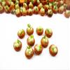 Lot 50 Loose Mushroom Puff Pie Dollhouse Miniatures Food Bakery Charms 16225 view 2