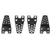 4Pcs ShareGoo Metal RC Car Shock Absorber Mount Adjust Height Angle Stand Suspension Lift Kit Compatible with Traxxas TRX-4 Axial SCX10 SCX10-II 90046 D90 D110 1/10 RC Crawler Car (Black) view 3
