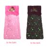 Kids Sleeping Bag for Girls, Glow in The Dark Slumber Bag for Kids with Pillow, Soft Sleeping Bag for Toddler, Sleeping Bags for Girls Boys Daycare, Naps and Sleepovers,63" x 29" view 2
