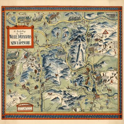 1000 Piece Adult Jigsaw Puzzle | 1960 | White Mountains | New Hampshire Puzzle