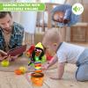 MIAODAM Dancing Cactus, Funny Style 270 Degree Rotation Talking Baby Toy for Big Kids and Adults, Repeats What You Say Colorful Glowing Singing Cactus Toy view 2