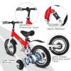 bikeboy Balance Bike 3 in 1,The Dual Use of a Kids Balance Bike and Kids Bike,12 14 Inches for 2-6 Years Old,with Shock Absorbers, Fenders, Pedals, Auxiliary Wheels view 2