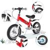 bikeboy Balance Bike 3 in 1,The Dual Use of a Kids Balance Bike and Kids Bike,12 14 Inches for 2-6 Years Old,with Shock Absorbers, Fenders, Pedals, Auxiliary Wheels view 3