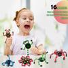 16Pack Fingertip Gyro Toy Mechanical Top DIY Deformation Robot Metal Transformable Spinners Funny Finger Chain Fidget Stress Relief ADD ADHD Astium for Kid Adults view 2