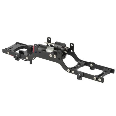 Metal RC Body Chassis Frame Kit Fits for WPL C14 C24 MN D90 99s Car Upgrade Truck Car Spare Parts Wheelbase Assemble Shell Frame (Color : Black for WPL)