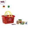Theo Klein 7218 Shopping Basket Filled with German Products, Mulitcolor view 2