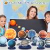 10 Pieces Space Solar System Theme Honeycomb Centerpieces Table Topper Outer Space Party Supplies Planet Honeycomb Galaxy Photo Booth Props for Birthday Party Decorations view 4