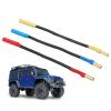 RiToEasysports 3Pcs Rc Motor Cable,4Mm Rc Banana Plug Connector Extension Cable for Rc Car, Boat, Aircraft and Other Motor Esc Connection Car Model Accessory view 2