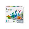 Hey Clay Dinos Set-Colourful Modeling Kids-Air Dry Clay Kit 15 cans and Sculpting Tools with Fun Interactive Instructions App view 1