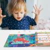 Jxueych Busy Book for Kids, Montessori Toys for Toddlers to Develop Learning Skills, Preschool Activity and Early Learning Toys Book (New 2-Piece Set) view 3