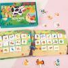 Jxueych Busy Book for Kids, Montessori Toys for Toddlers to Develop Learning Skills, Preschool Activity and Early Learning Toys Book (New 2-Piece Set) view 4