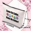 BDPWSS Funny Bingo Gifts Bingo Cosmetic Bag Bingo Player Gift Come On Caller Make Me Holler Bingo Pouch Bag For Bingo Gambler Gifts (Make me holler) view 3