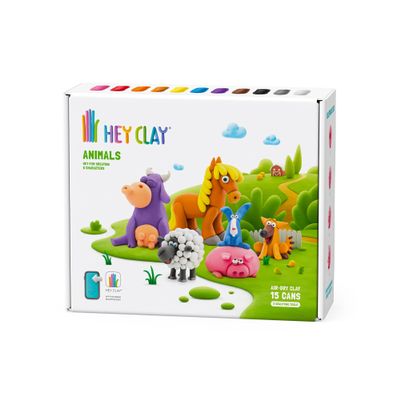 Hey Clay Air-Dry Clay - Animals