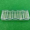 SEETOOOGAMES Poker Chip Tray Rack - Clear Acrylic Casino Chip Holder - Chips Storage Display Case for Texas Hold'em, Blackjack, Gambling, Poker Clubs, Parties or Home Casino Nights - 10 Pack view 3
