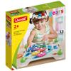 Quercetti: Peggy Gears - 13pc Interactive Cogwheel Construction Toy, Peg Board, 2-Sided Cards w/ 6 Scenes, Preschool Educational Play, Toddler-Kids 2+ view 1