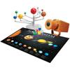 4M - STEAM Space Exploration - Build & Paint Solar System Planetarium Model, Assemble Space Toys Projector with Slides, Includes Glow Stars & Poster - Educational Science Planet Toys Kit, Kids Ages 5+ view 4