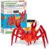 4M 403448 Green Science Hybrid Crabot-Solar Power Crawling Crab Kit-for Kids Ages 5+, Multi Coloured view 1