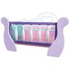 Lissi Wooden Baby Doll Cradle, Multicolor view 3