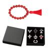 VNYIGDJS Hu Tao Rings Anime Hu Tao Cosplay Bracelet Rings Set, Adjustable Accessories view 2