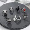 VNYIGDJS Hu Tao Rings Anime Hu Tao Cosplay Bracelet Rings Set, Adjustable Accessories view 3