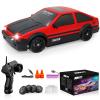Desdoni Remote Control Car RC Drift Car 2.4GHz 1:24 Scale 4WD High Speed RC Cars Vehicle with LED Lights Batteries and Drifting Tires Racing Sport Toy Cars for Adults Boys Girls Kids Gift view 1
