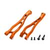 6pc Set Upgrades Aluminum Front Upper Arms ARRMA 1/7 Fireteam Tactical Unit 6S BLX-ARA7618 RC Cars by GPM (Orange) view 1