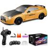 Desdoni Remote Control Car RC Drift Car 2.4GHz 1:24 Scale 4WD High Speed RC Cars Vehicle with LED Lights Batteries and Drifting Tires Racing Sport Toy Cars for Adults Boys Girls Kids Gift view 1