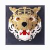 BDYDT Wall Art Tiger Building Blocks Set; A Wall Decor Set for Adults Who Love Creative Hobbies(2313 Pieces) Toys Gifts for Kid and Adult view 1