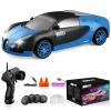 Desdoni Remote Control Car RC Drift Car 2.4GHz 1:24 Scale 4WD High Speed RC Cars Vehicle with LED Lights Batteries and Drifting Tires Racing Sport Toy Cars for Adults Boys Girls Kids Gift view 1