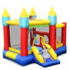HONEY JOY Inflatable Bounce House, Blow up Moon Bounce for Kids w/Slide, Giant Jumpy Area, Ocean Ball Pit, Basketball Rim, Stakes, Jumping Bouncy Castle for Indoor Outdoor (Without Blower) view 1