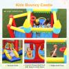 HONEY JOY Inflatable Bounce House, Blow up Moon Bounce for Kids w/Slide, Giant Jumpy Area, Ocean Ball Pit, Basketball Rim, Stakes, Jumping Bouncy Castle for Indoor Outdoor (Without Blower) view 2