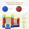 HONEY JOY Inflatable Bounce House, Blow up Moon Bounce for Kids w/Slide, Giant Jumpy Area, Ocean Ball Pit, Basketball Rim, Stakes, Jumping Bouncy Castle for Indoor Outdoor (Without Blower) view 4