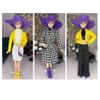 Eledoll Clothes Deluxe Fashion Pack Boss Lady for 12" Fashion Doll Yellow Purple Passion view 2