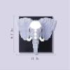 BDYDT Wall Art Elephant Building Blocks Set; A Wall Decor Set for Adults Who Love Creative Hobbies(1625 Pieces) Toys Gifts for Kid and Adult view 2