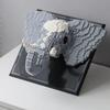 BDYDT Wall Art Elephant Building Blocks Set; A Wall Decor Set for Adults Who Love Creative Hobbies(1625 Pieces) Toys Gifts for Kid and Adult view 3