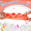 78 Pcs Top STEM Soft Building Block Sets for Kids Aged 18 months to 6 years.Mega Blocks for Baby.Large Construction Stacking Block Toys for Toddler to Improve ImaginationCreativityHands-on Ability view 4