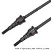 Front Rear CVD Drive Shaft, LOS232032 2 Pieces Black Easy Installation RC Front Rear CVD Drive Shaft for Lodi 1/10 Lasernut U4 Tenacity view 3