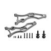 12pc Set Aluminum Front Lower Arms ARRMA 1/7 Fireteam Tactical Unit 6S BLX-ARA7618 RC Cars by GPM (Gray) view 1